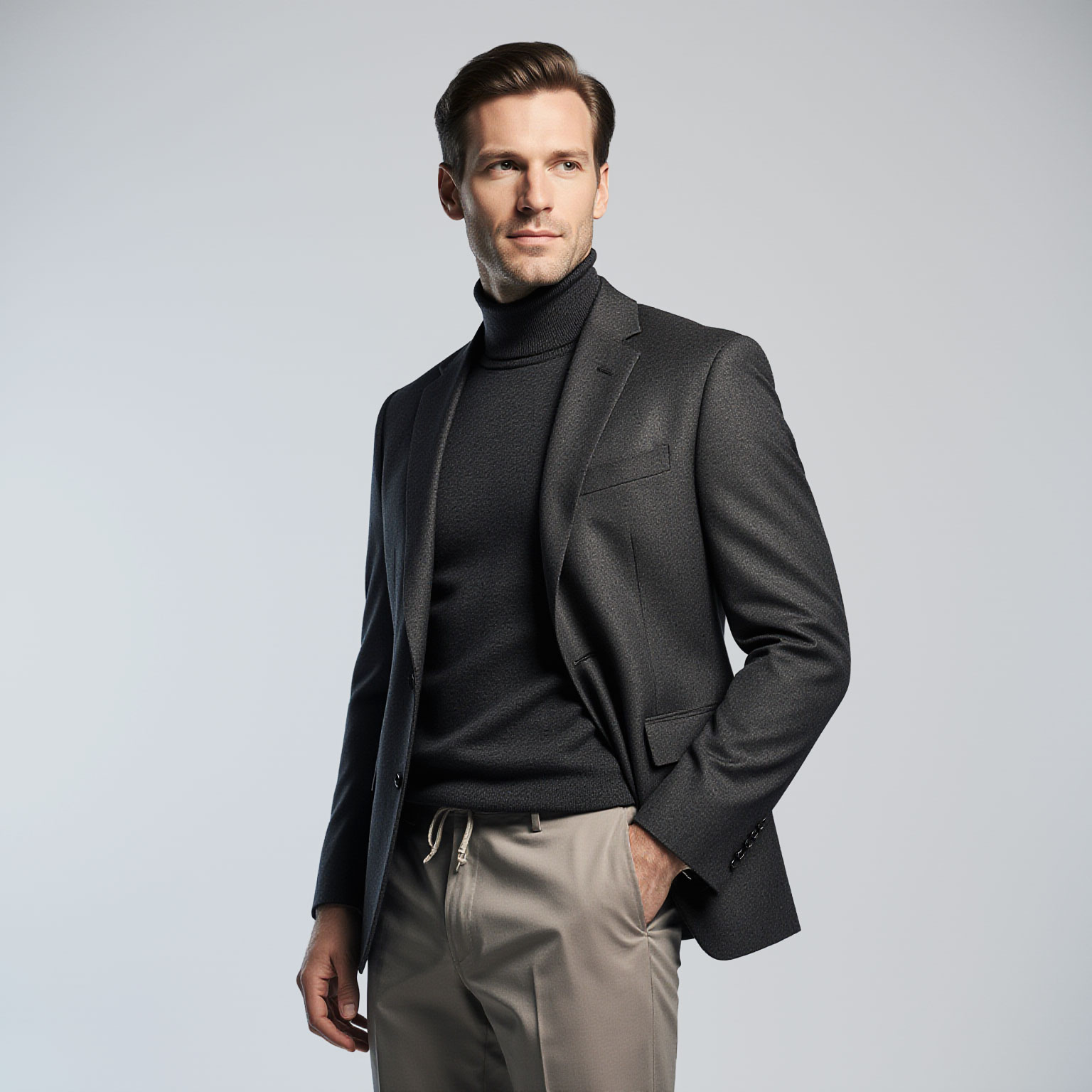 Luxury men’s designer suit professionally cared for by Sudsies Dry Cleaning in Coral Gables