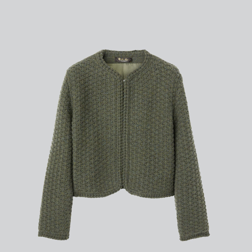 Loro Piana luxury jacket professionally cleaned by Sudsies Dry Cleaning